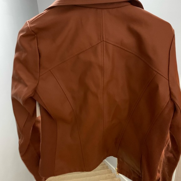 🔴SOLD🔴  Faux Leather Jacket - Picture 2 of 3